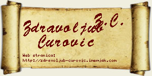 Zdravoljub Čurović vizit kartica